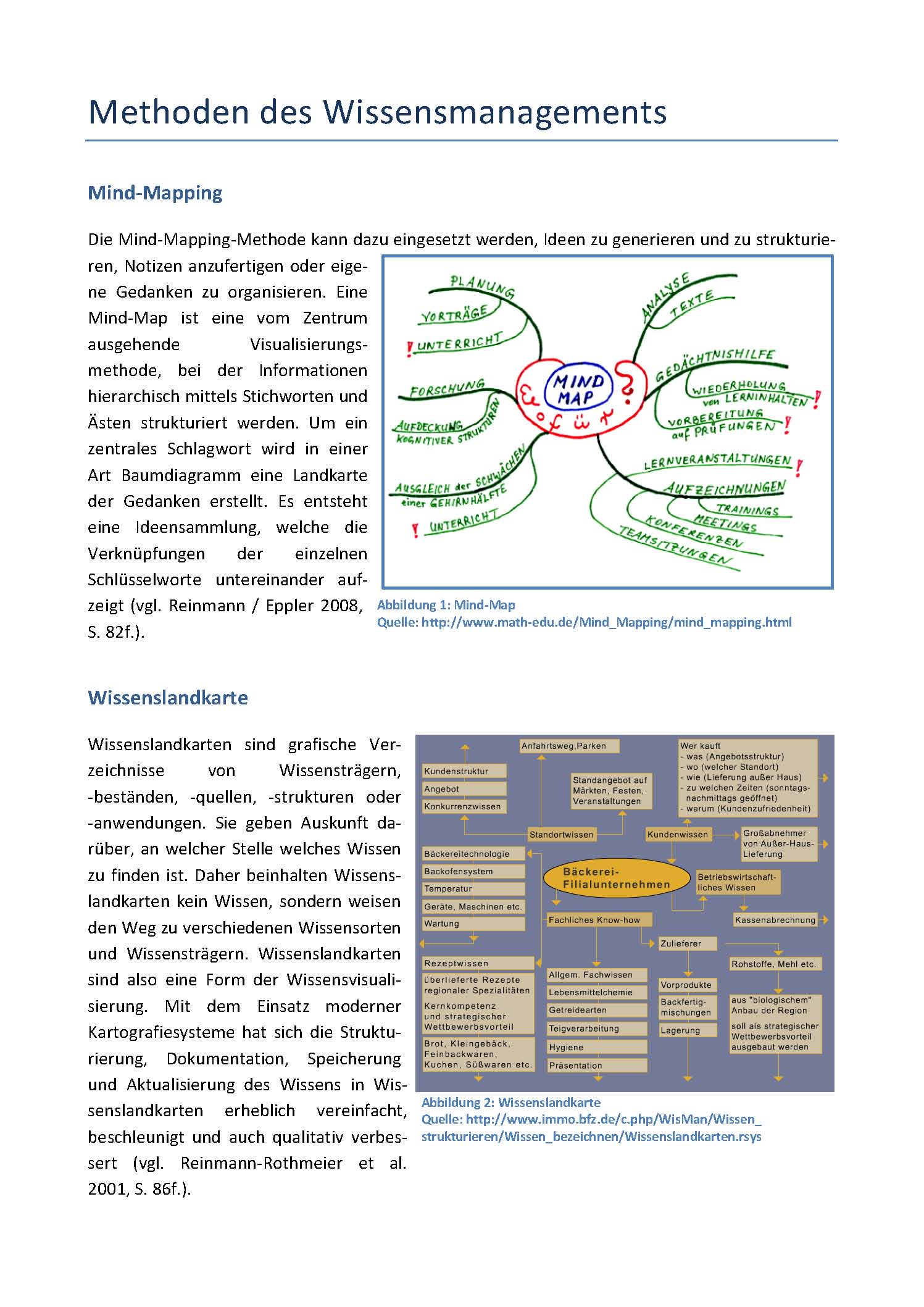 Methoden des Wissensmanagements_Seite_1