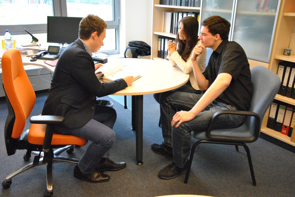 Beratungsgespräch beim Steuerberater