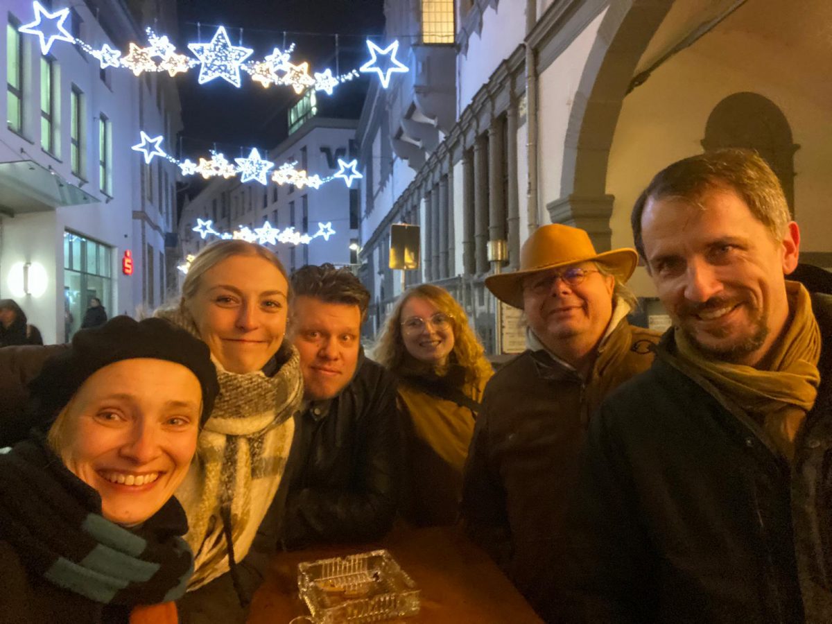 Jährlicher EvAlumni-Besuch des Weihnachtsmarktes