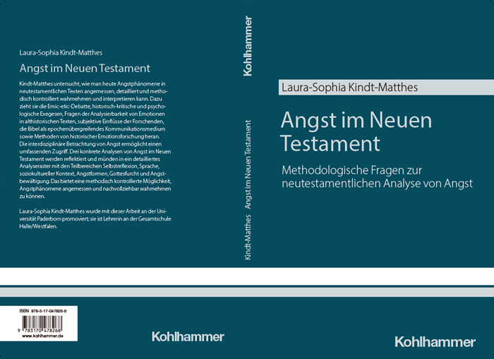 Dissertation zur Angst im Neuen Testament erschienen
