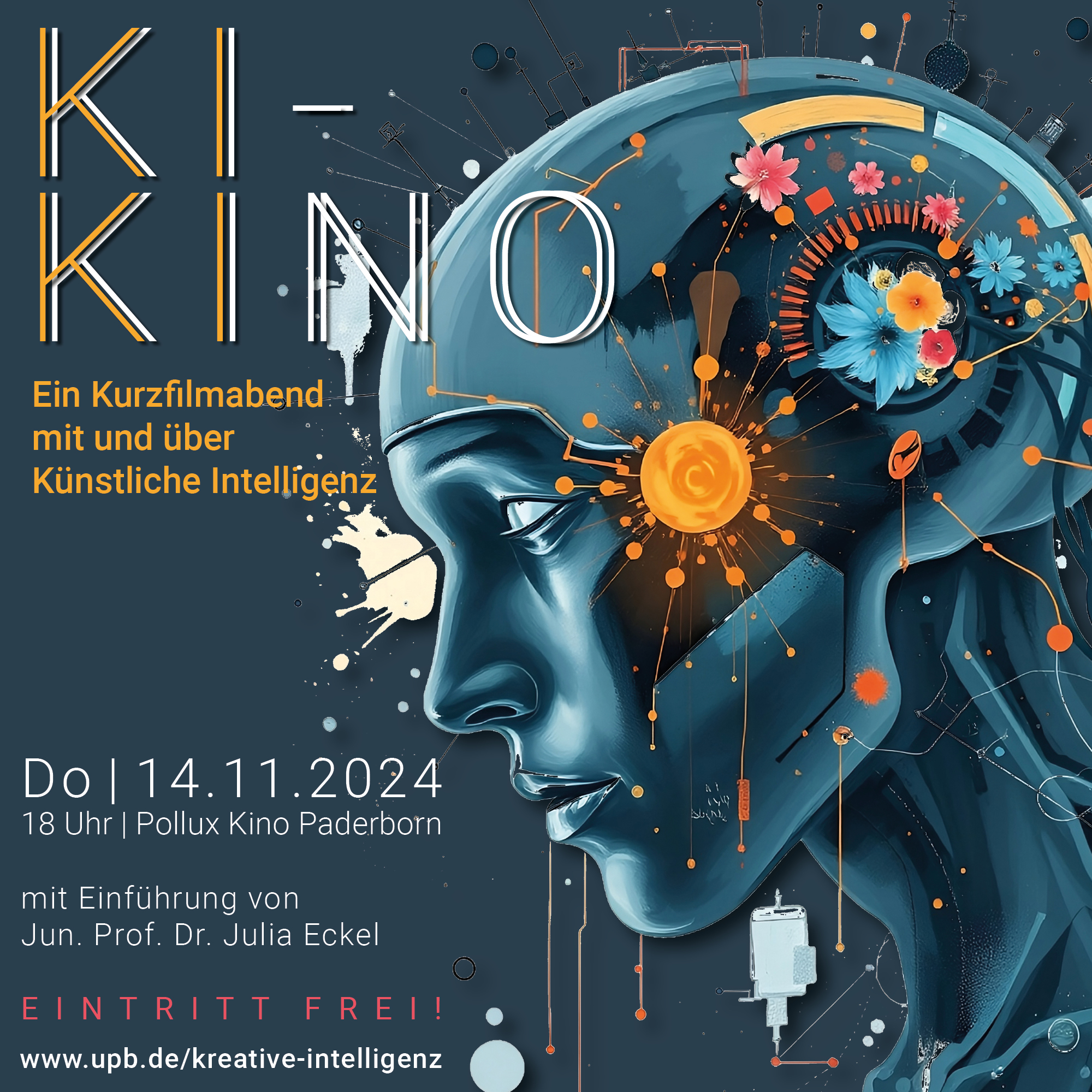 KI-KINO. Ein Kurzfilmabend mit und über Künstliche Intelligenz | 14.11.2024